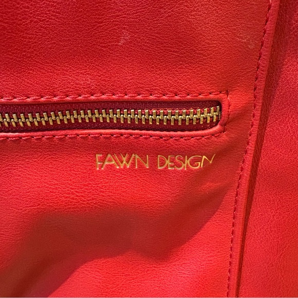 Fawn Design The Original Diaper Bag Limited Edition Poppy Red - Picture 8 of 14